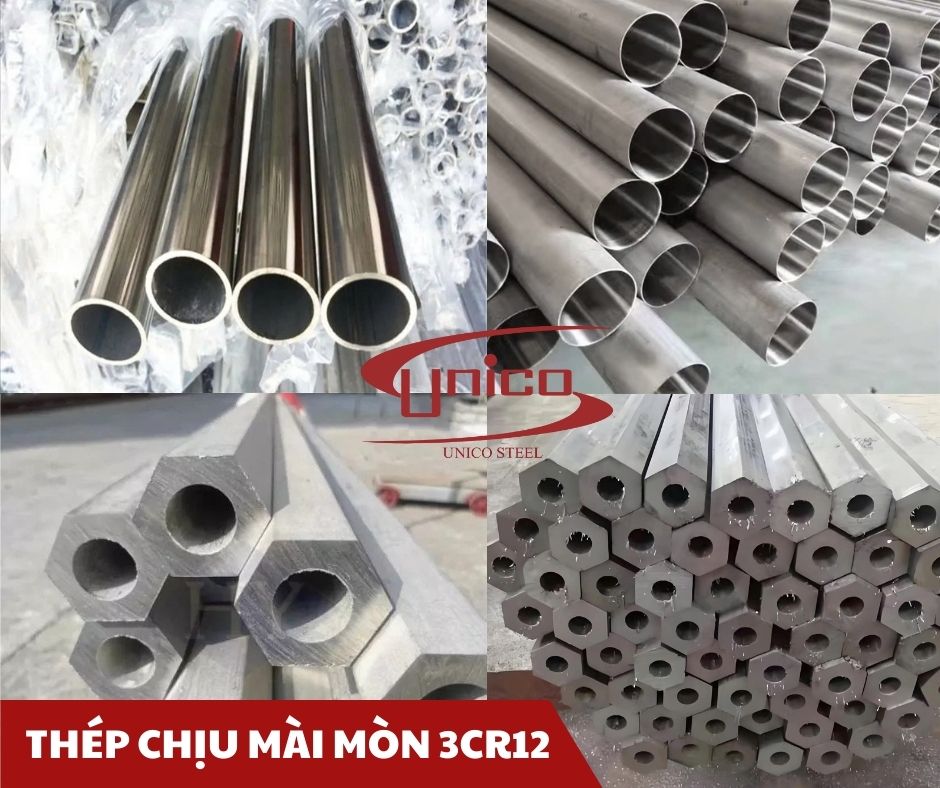 Thép chịu mài mòn 3Cr12 - Unico Steel